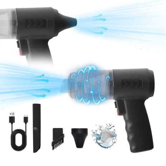 Cordless Handheld Car Mini Vacuum Cleaner, 120W Powerful Suction Small Car Vacuum Cleaner, Mini Dusts Buster with USB Portable Vacuum Cleaner, Gift